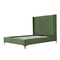Manhattan Comfort Promenade Queen-Size Bed in Moss Green BD010-QN-MG - alternate 9